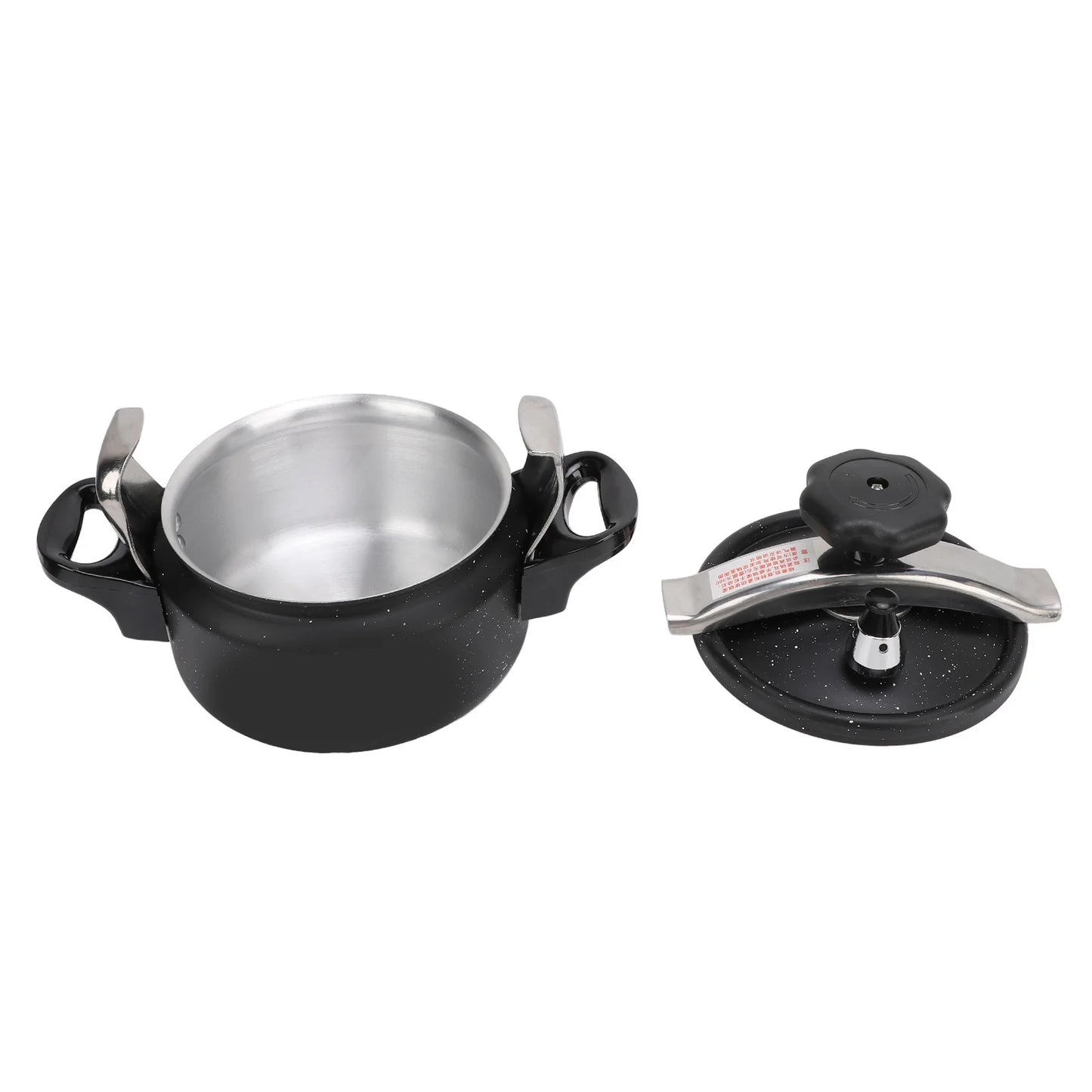 Pressure Cooker Aluminum Alloy Explosion Proof Large Capacity Compound Bottom Pressure Canner for Gas Stove Induction Cooker.