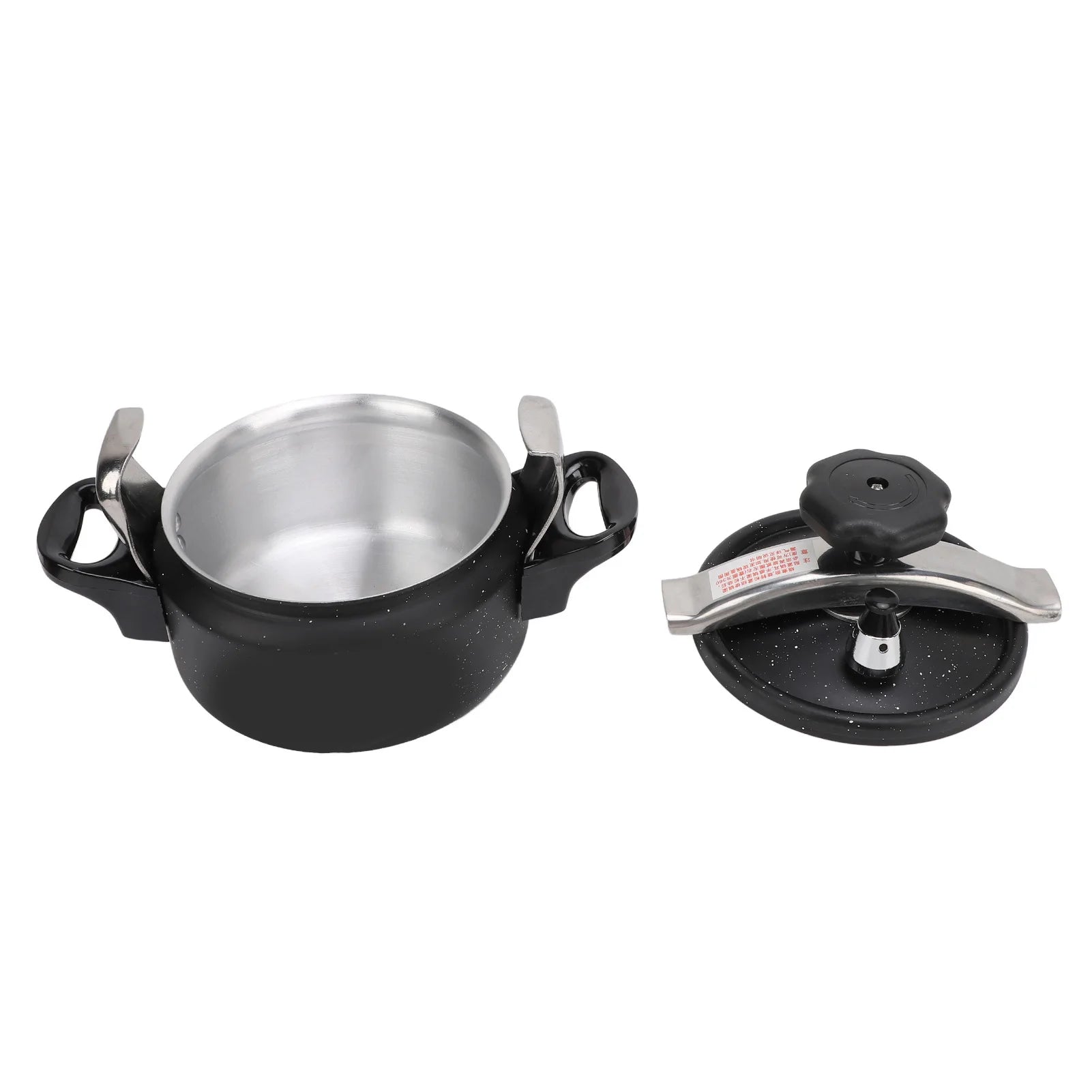 Pressure Cooker Aluminum Alloy Explosion Proof Large Capacity Compound Bottom Pressure Canner for Gas Stove Induction Cooker.