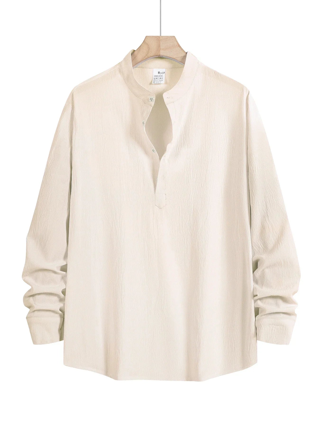 Summer Men's Two Pieces Casual Outfit Loungewear Solid Color Long Sleeves Shirt Breathable Trousers Suits Men Loose Streetwear.