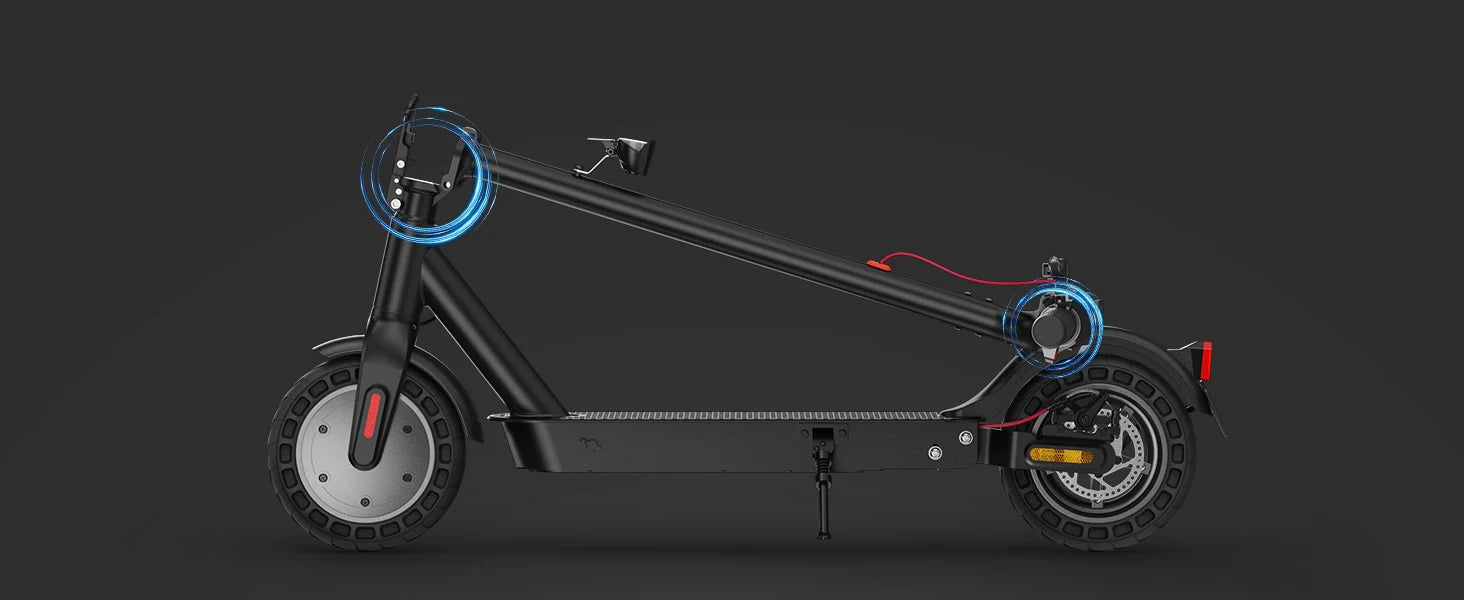 Isinwheel E9TMax Foldable Electric Scooter 500W 10Ah Battery 36V Up to 20 Km/h Adult City E-Scooter.