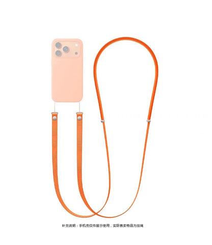 High End Official Magnetic Woven Strap for Orginal Iphone 17 Pro Max 17 Air Phone Crossbody Lanyard Anti-loss Apple Strap