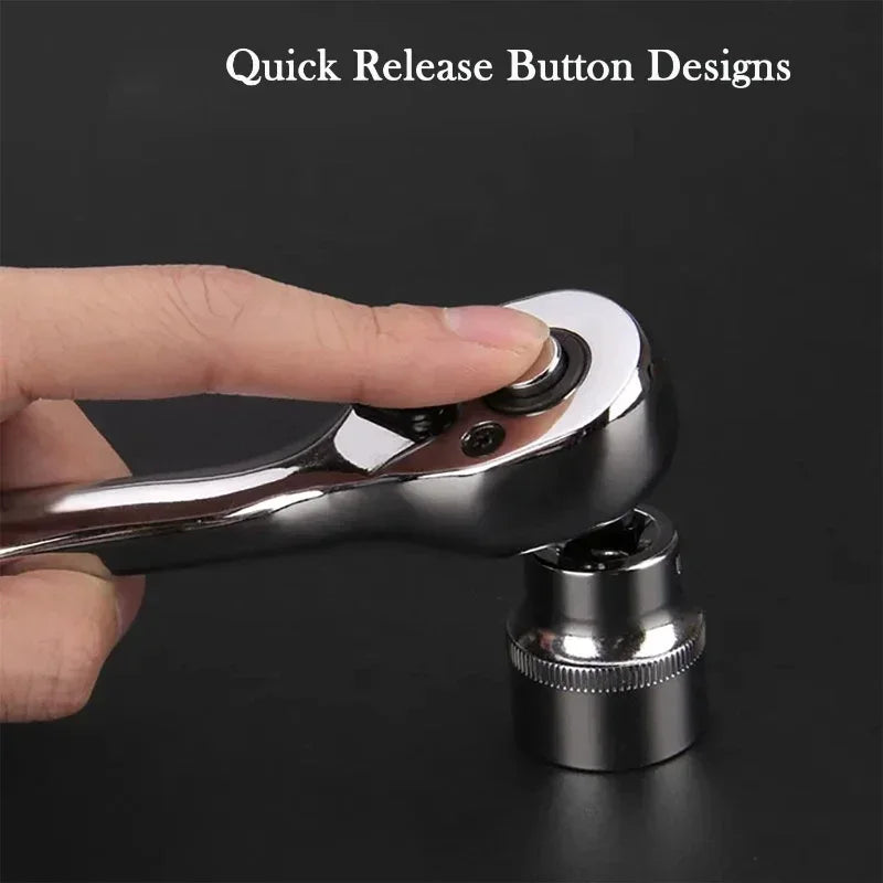 1/4 "Ratsche Steckschlüssel Set Stick Steckschlüssel Set Verlängerung Stange Multi-funktion Ratsche Spanner Auto Motorrad Reparatur Hand werkzeug