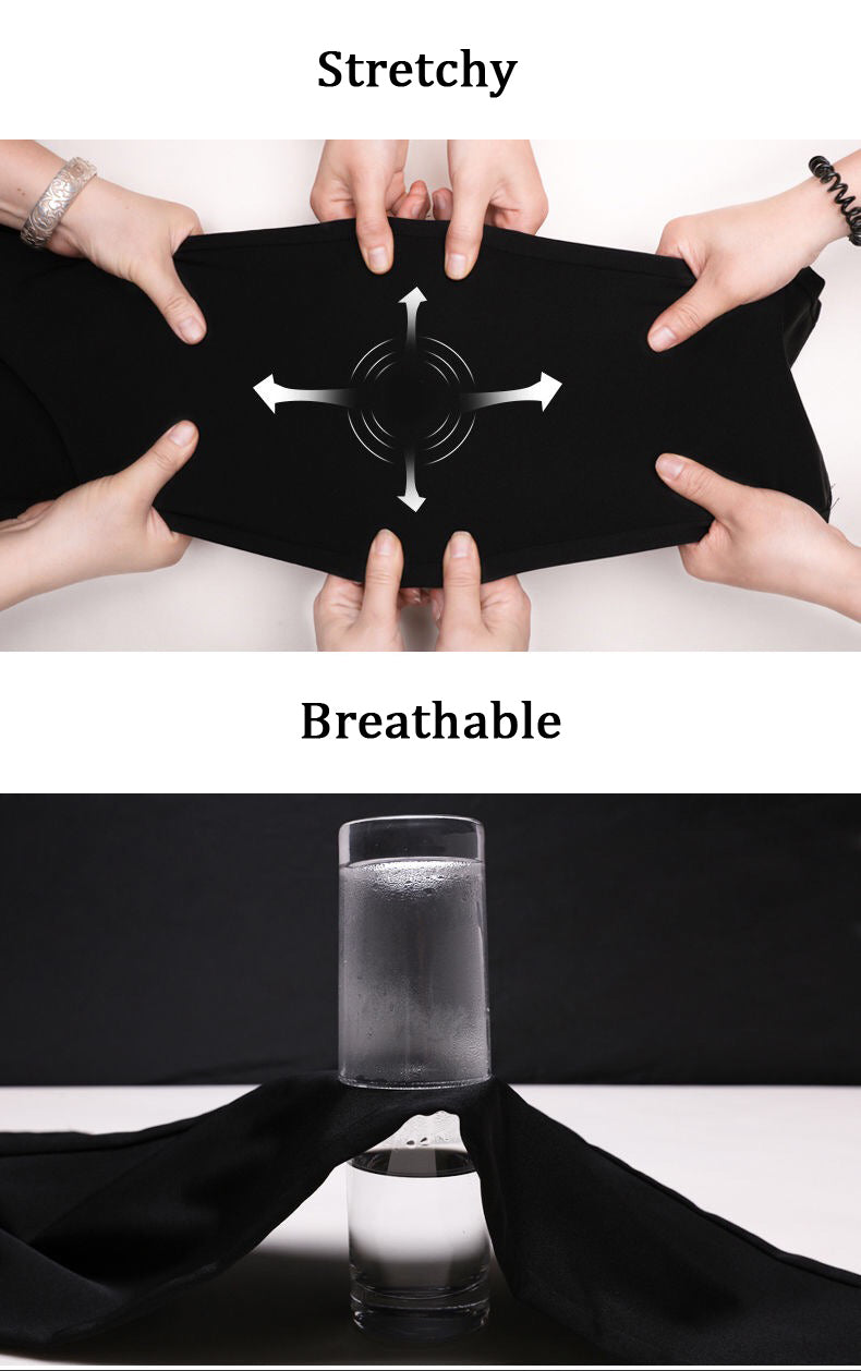 28-40 Men's Summer Fashion Business Casual Long Pants Suit Pants Male Elastic Straight Formal Trousers Plus Big Size 28-40.