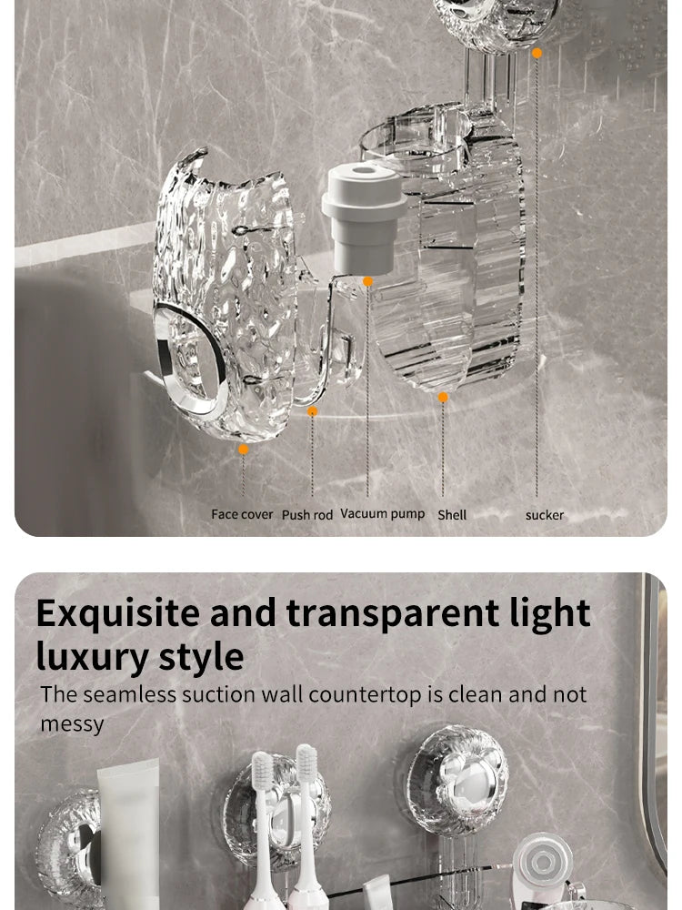 1pc automatische Zahnpasta spender kreative Wand halterung und kleine Zahnbürsten halter Quetscher für Familien dusche Badezimmer