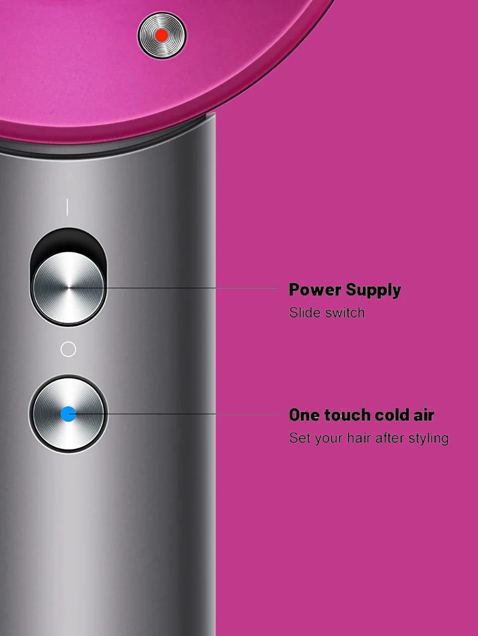 Diffuser Hairdryer Ionic Professional Electric Hair Dryer Heat Leaf Blow Drier With Diffuser Ion Leafless Air Blower 5in1 Woman.