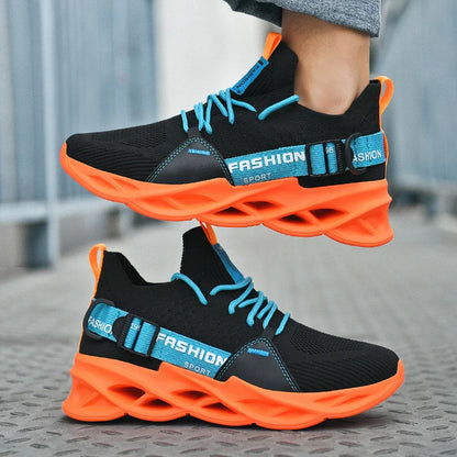 Men Shoes Breathable Fashion Mesh Running Shoes Man High Quality Unisex Light Tennis Baskets Athletic 2023 Sneakers for Men