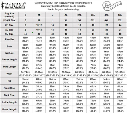 ZANZEA Muslim Sets Fashion 2pcs Women Long Sleeve Blouse Wide Leg Pant Sets Causal Spring Solid Work Outfits Islamic Clothing.