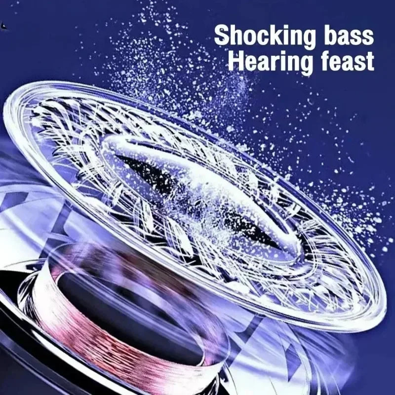 2025 Wireless Portable Bluetooth Speakers LED Lights MP3 Loudspeaker KTV Outdoor TF Car Audio Gift Wireless Sound Box Subwoofer.