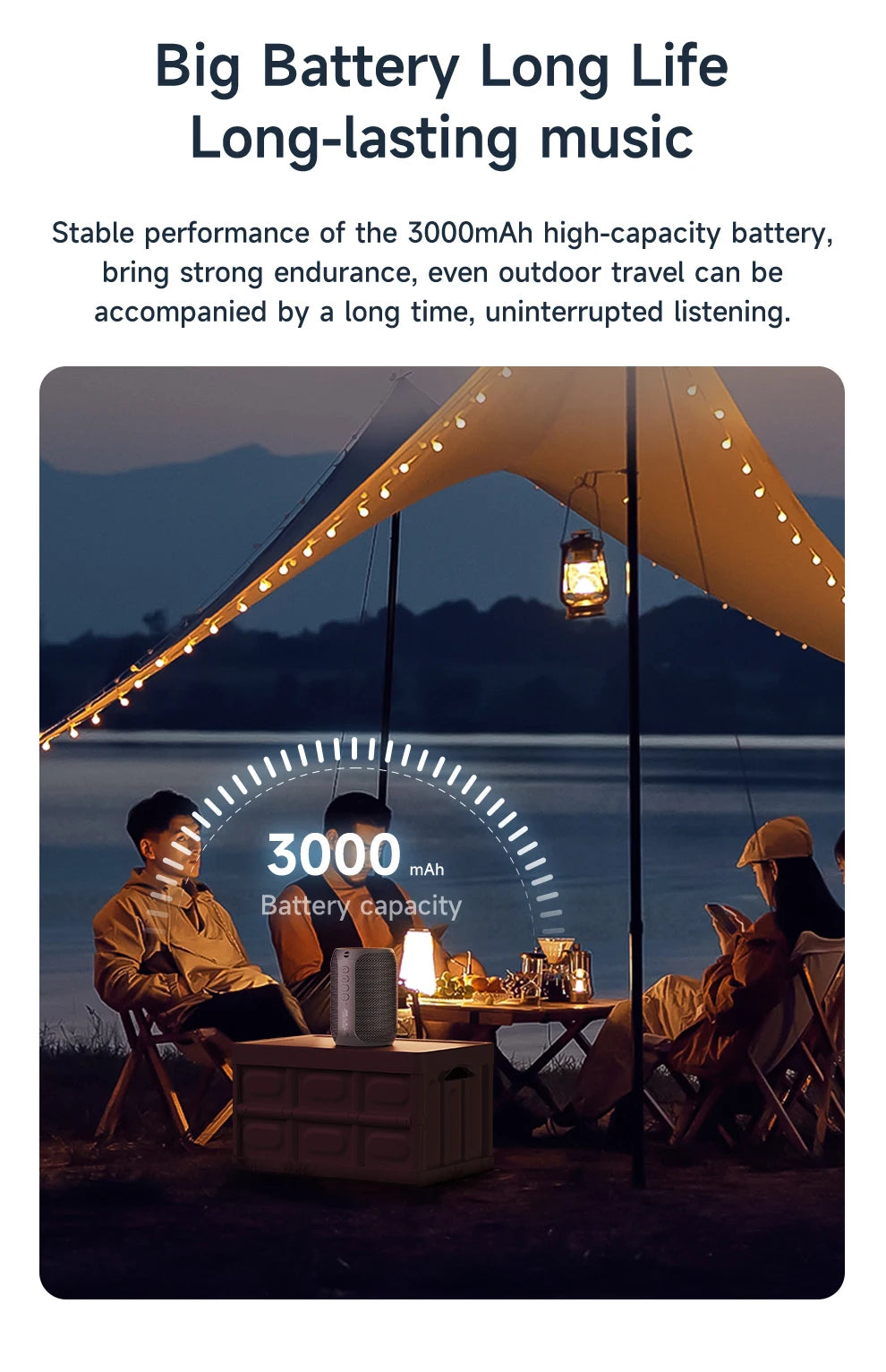 Zealot-S32PRO Powerful Bluetooth Speaker, Bass Wireless, LED Light, Outdoor Speakers, Subwoofer, Waterproof Sound Box Support.