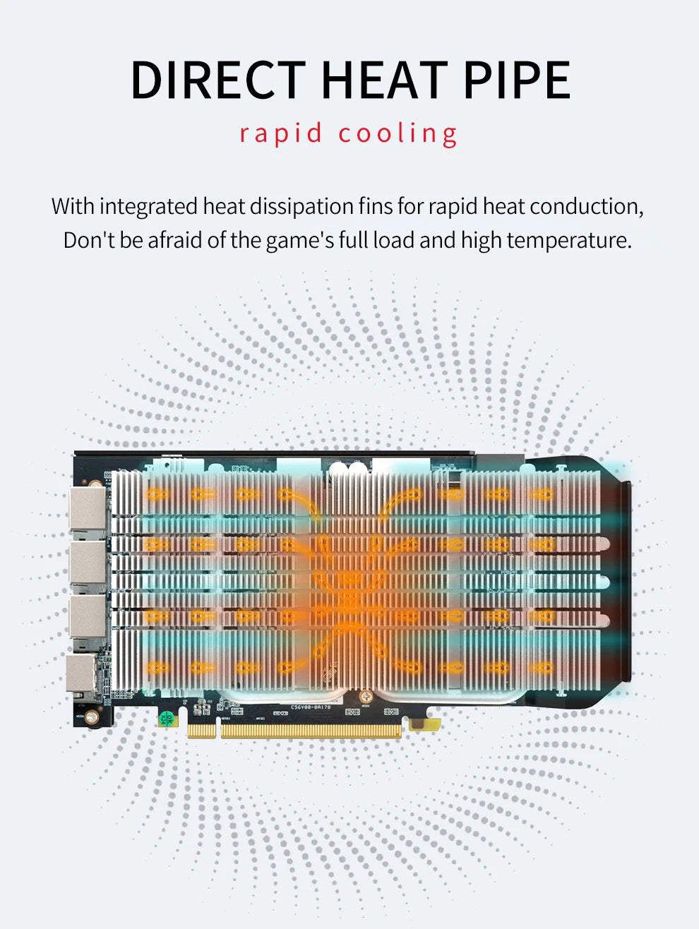 MLLSE Graphics Card RX 5500 8gb Placa De Video Gaming 7NM 128bit GDDR6 8Pin PCI Express 4.0 x 8 1717MHz DP*3 Desktop.