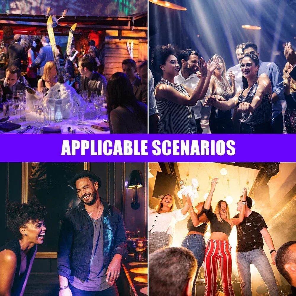 E27 RGB LED Bulb Base 24 Key Remote Control Dimmable 10W RED Blue AC220V 110V Colorful Change for Bedroom Living Room Desk Lamp.