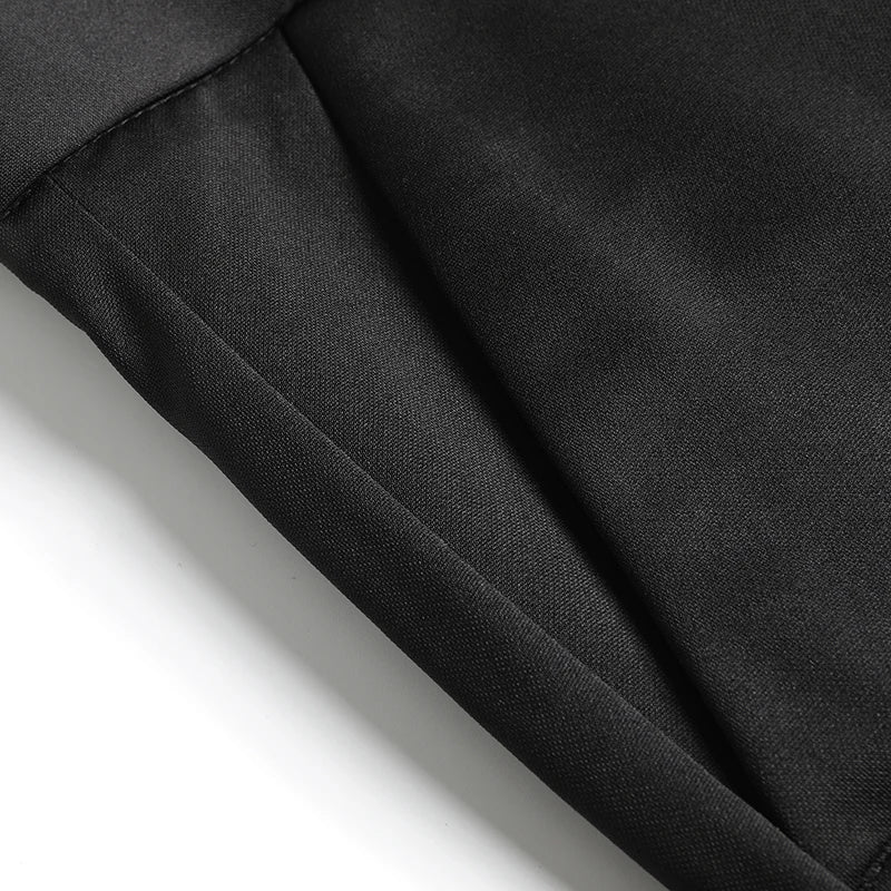 29-42 Men's Summer Pants Thin Straight Stretch Casual Pants with No Trace No Ironing Fabric Silky and Cool Feeling