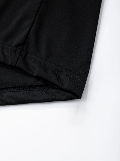 Men's Short Sleeve Henley Neck T-shirt Solid Color Male Tops Slim Fit Button Neck Casual Cozy Tshirt  Streetwear