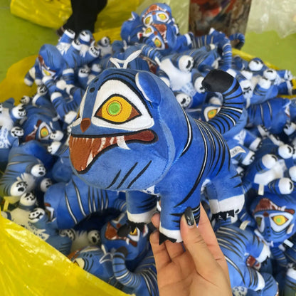 K Pop Demon Hunters Plush Doll Toy Soft Stuffed Animal Collectible for Fans Movie TV Theme Surrounding Goods.