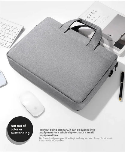 Laptop Bag Sleeve Case Shoulder HandBag Notebook Pouch Briefcases for 14 15 17 Inch Macbook Air Pro HP Huawei Asus Dell Xiaomi.
