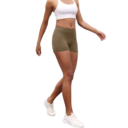 High Elasticity Sports Shorts Biker Shorts For Women Super Soft No See Yoga Running Push Up Gym  Fitness Women's Activewear.