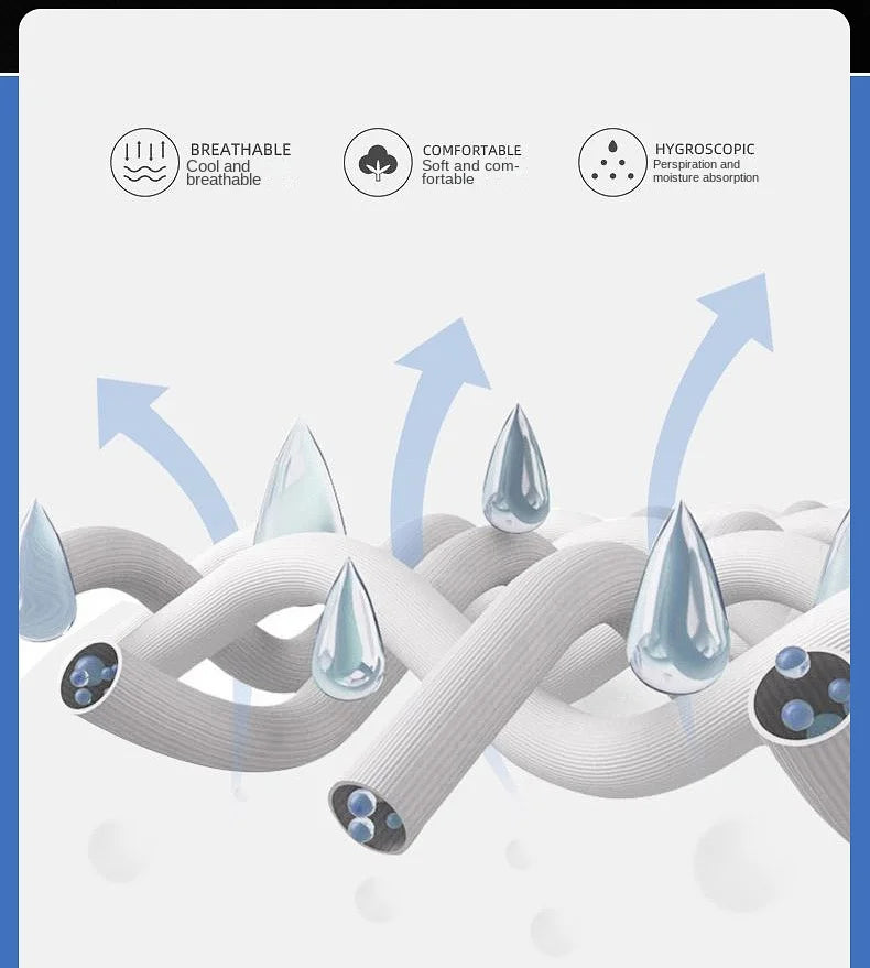 Summer men's ice silk quick drying casual pants slim fit Korean version ice silk pants sports pants straight tube quick drying p.