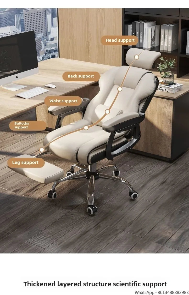 Bequemer Büro-Computerstuhl, universitätsschlafsaal, Schlafzimmer, Wohnzimmer, Spiel, Live-Streaming-Stuhl mit verstellbarer Rückenlehne