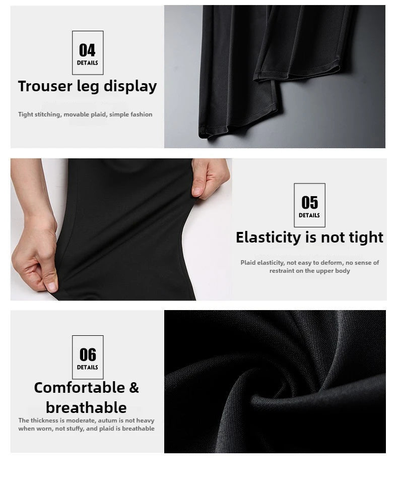 Big Size 10XL Winter Pants Men Fleece Lined Elastic Waist Strtch Trousers Male Thick Warm Straight Business Work Wear Plus Large