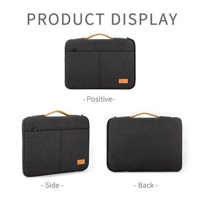 Laptop Sleeve bag 14 15.6 Inch Notebook Pouch For Macbook HP Dell Acer Shockproof Computer Briefcase Travel Business Men Case.