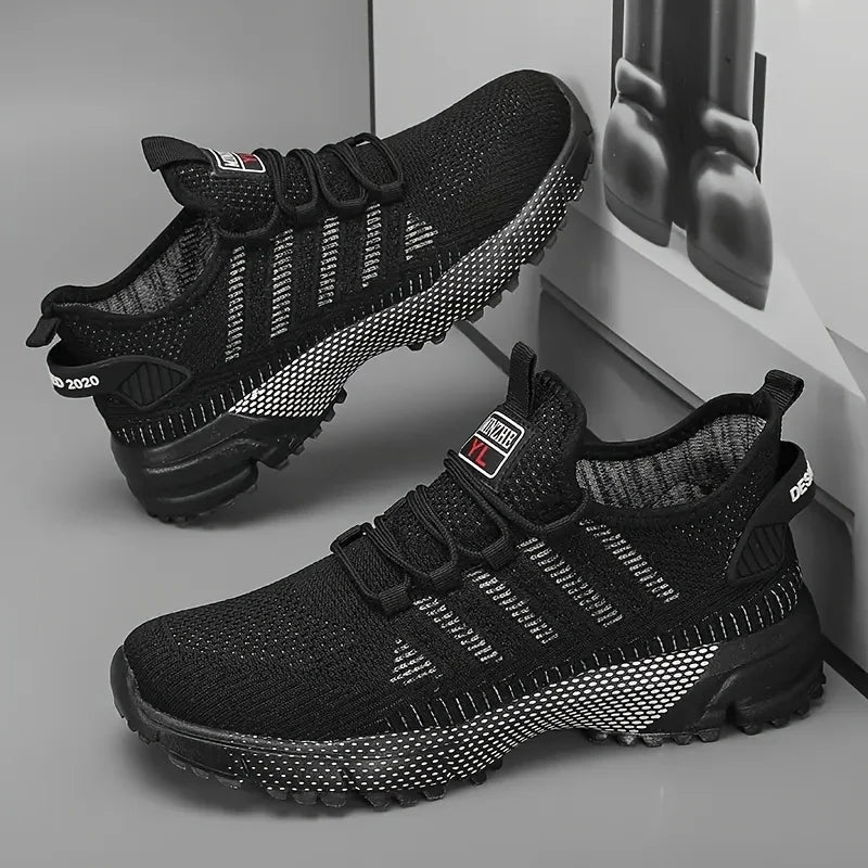 Neue 2025, Herren-Laufschuhe, atmungsaktive Outdoor-Sportschuhe, leichte Turnschuhe für Herren, bequeme Sportschuhe für das Training.