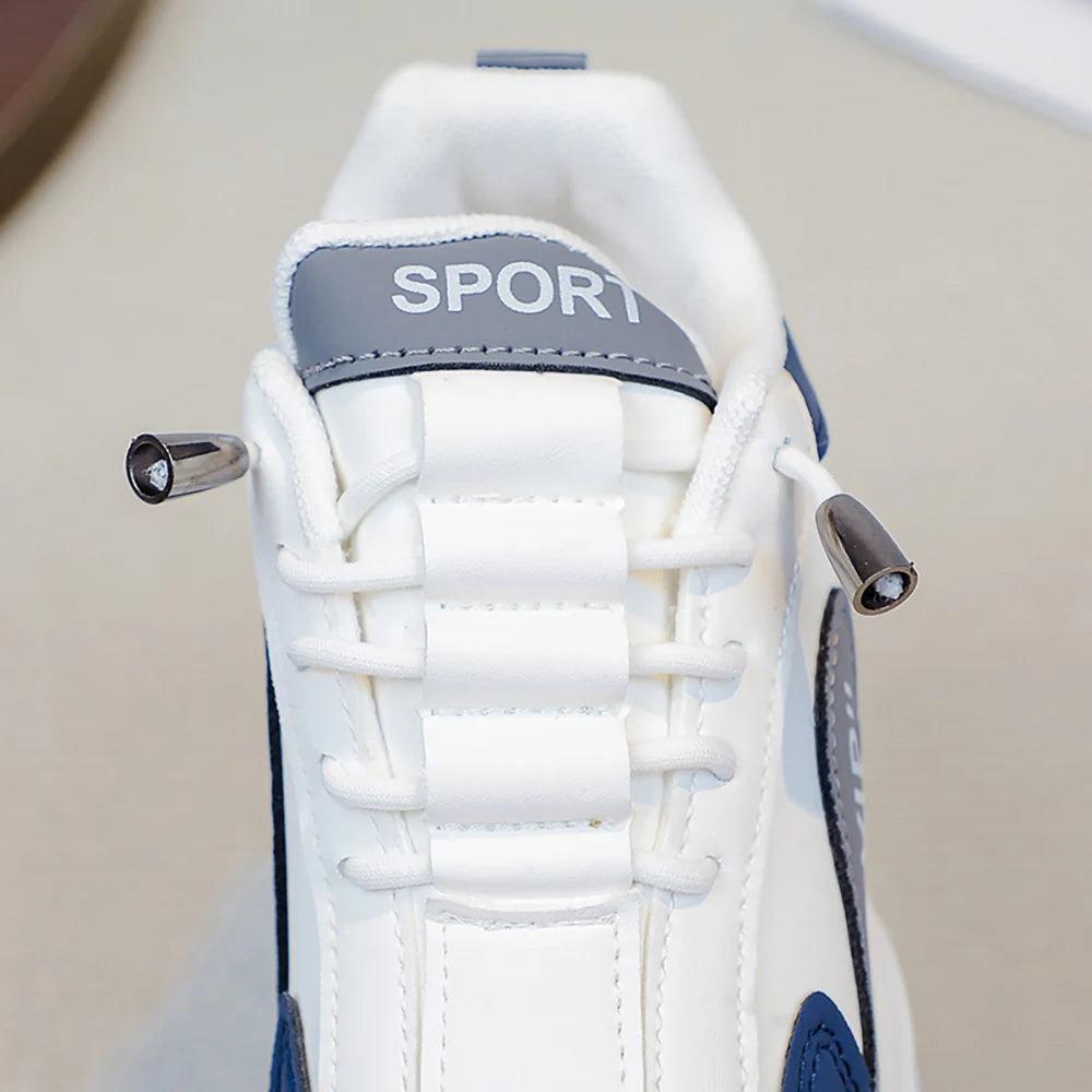 Teenager Kid's Sneakers For Autumn PU Leather Waterproof Children's Sport Shoes Trend Fashion Outdoor Running Shoes For Boys.