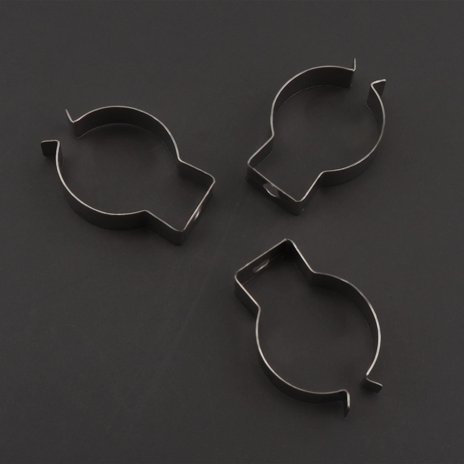 50pcs T8 U Clips Holder Bracket for LED Light Bulbs Fluorescent Tube Pipe Clamps Factory Fluorescent Lamps.