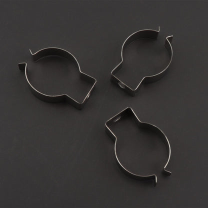 50pcs T8 U Clips Holder Bracket for LED Light Bulbs Fluorescent Tube Pipe Clamps Factory Fluorescent Lamps.