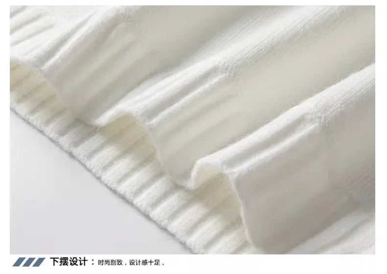 New Winter Men Mock Neck Turtlenecks Pullovers Fleece Warm Knitted Sweaters Good Quality Male Solid Outwear Casual Sweaters 3XL.