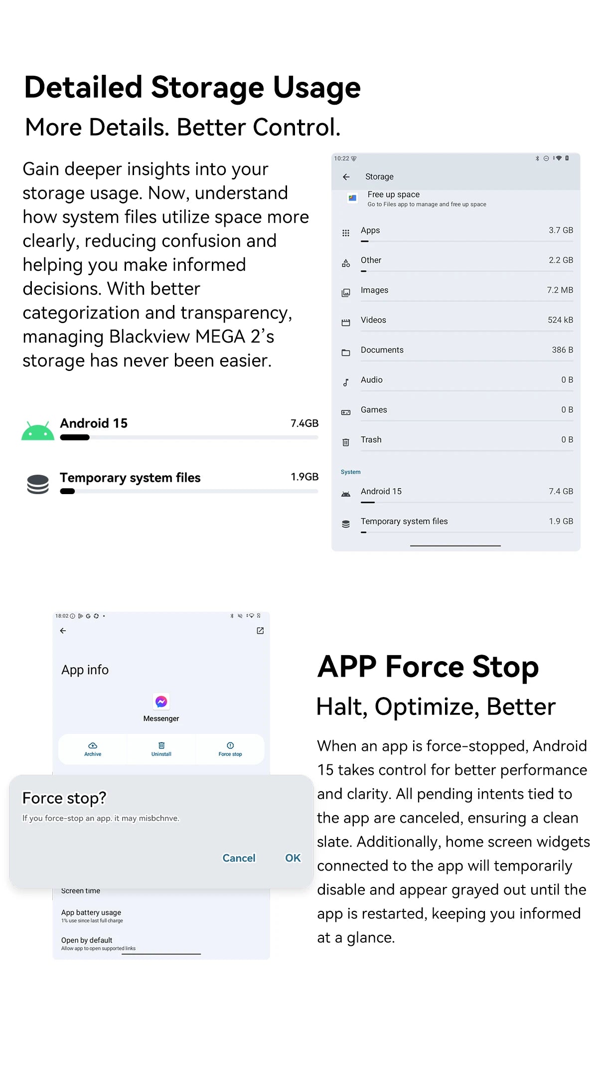 Blackview MEGA 2 Android 15 Tablet 12 inch 2K Display 36(12+24)GB 256GB Unisoc T615 9000mAh Battery Widevine L1 Pad PC