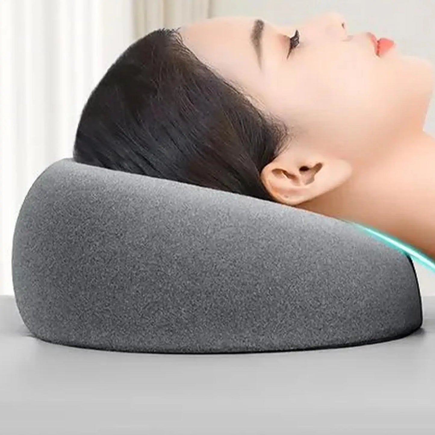 Headrest Face Cushion Ergonomics Lying Down Pillow Memory Foam Breathable Head Rest Support Pillow Body Massage Face Rest Pillow.