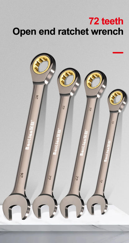 6–32 mm Universal-Torx-Schraubenschlüssel, einstellbares Drehmoment, 72-Zahn-Ratschenschlüssel für Fahrrad, Motorrad, Auto, Reparaturwerkzeuge, mechanisches Werkzeug