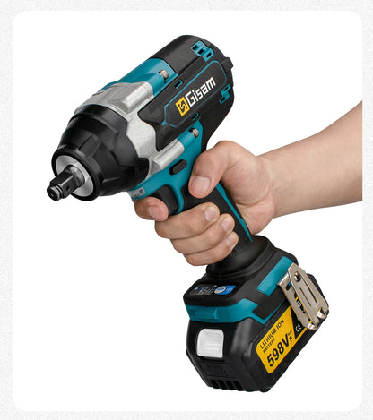 1800 N.M Drehmoment Bürstenlosen Elektrischen Schlagschrauber 1/2 zoll Lithium-Ionen Batterie Akku-schlüssel Werkzeuge Für Makita 18V Batterie pin