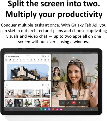 Samsung SM-X110 Galaxy Tab A9 8.7'' Wi-Fi 4GB/64GB 8GB/128GB Tablet.