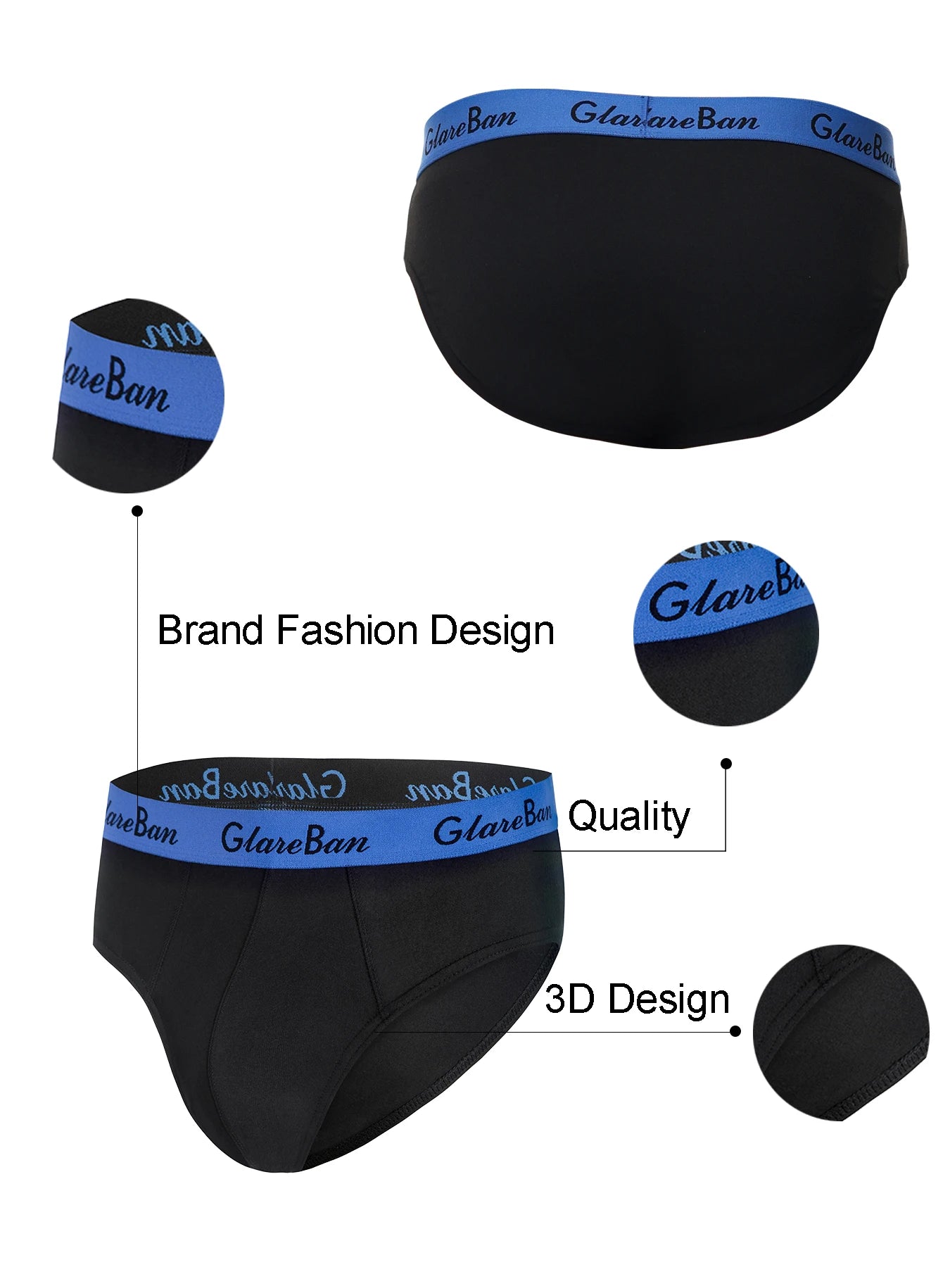 10pcs Pack Briefs Brand Cotton Boxer Fashion Style Men Panties Underwear Male And Underpants For Homme Set Shorts Box Slips ﻿.