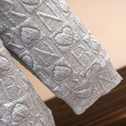 150Kg Plus Größe frauen Fehlschlag 157 Frühling Herbst Neue Liebe Drucken Lose Schlanke Sweatshirt Schwarz Grau Haut 6XL 7XL 8XL 9XL 10XL.