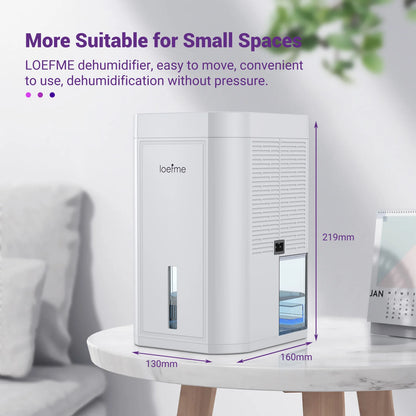 Electric Home Dehumidifier Multi-capacity For Damp, Condensation, Mould, Smells,Defrost Portable Quiet.