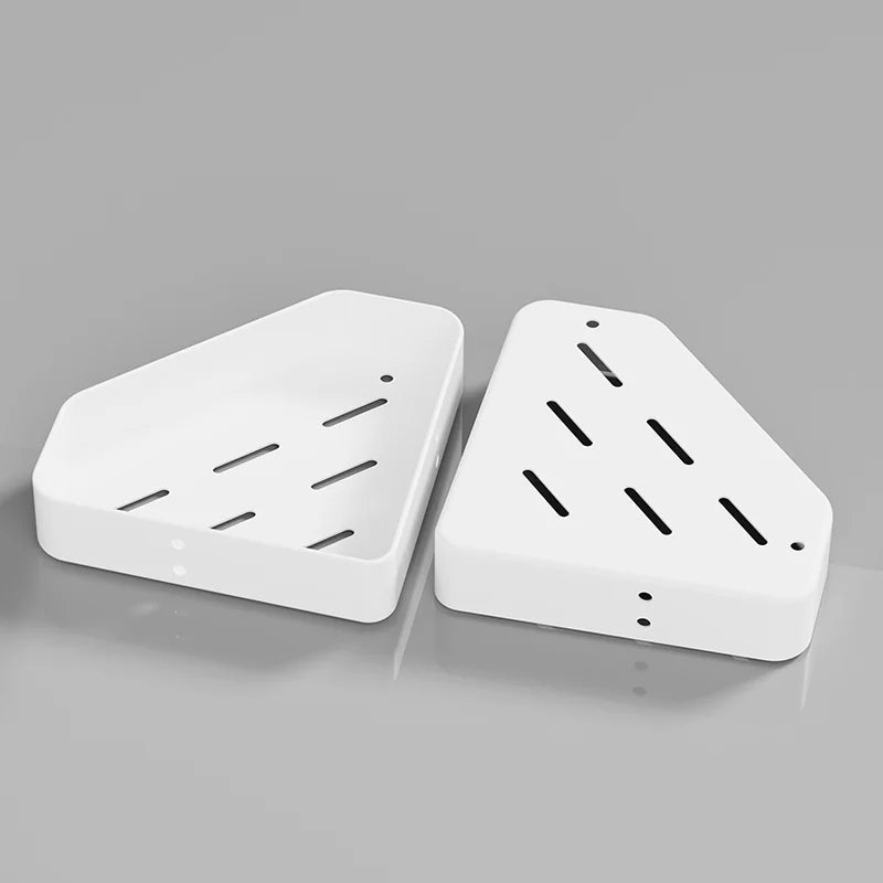 Bad Regal Küche Lagerung Organizer Aluminium Legierung Shampoo Rack Dusche Regal Bad Zubehör Kein Bohrer Regal