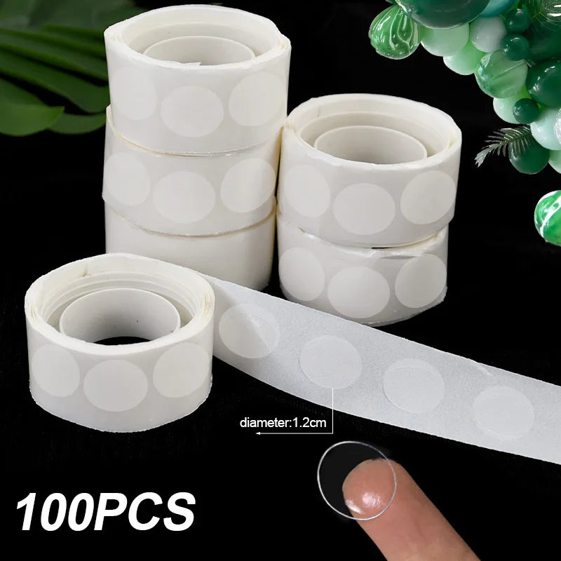 Doppelseitige Ballon Kleber Dot Wand Decke Klebstoff Aufkleber Bänder Geburtstag Party Hochzeit Ballon Bogen DIY Dekoration Zubehör.