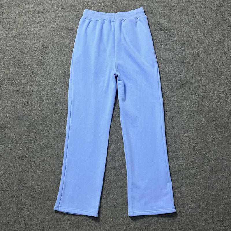 Real Photos Stock Men Women Clothing Trousers 6PM Sweatpants Daily Loose Street Hip Hop Embroidered Logo Casual Pants.