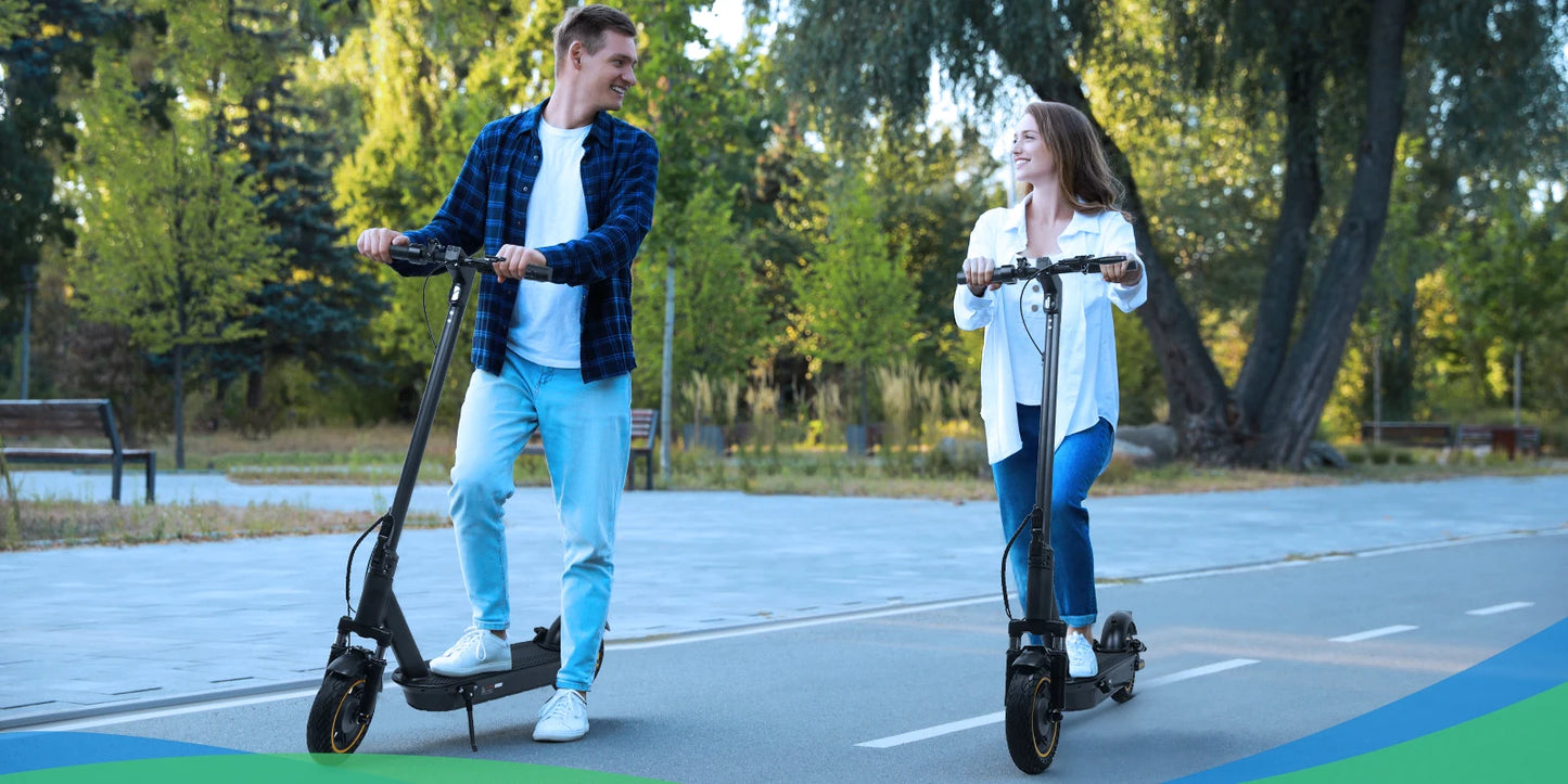 A1MAX Electric Scooter 500W Powerful Motor 35KM/H 45KM 42V14.5AH Battery 10Inch Pneumatic Tyres Smart Foldable EScooter.