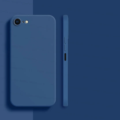 Case For iphone 7 8 SE 2020 2022 Shockproof TPU Liquid Silicone Protective Phone Back Cover for iphone SE 2020 2022 soft Case