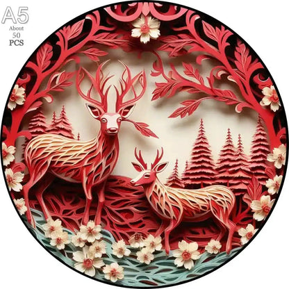 Medium Difficulty Jigsaws for Kids Adult Animal Puzzle Wood Beautiful Bird Owl Cat Wooden Puzzle Home Deco Holiday Gifts