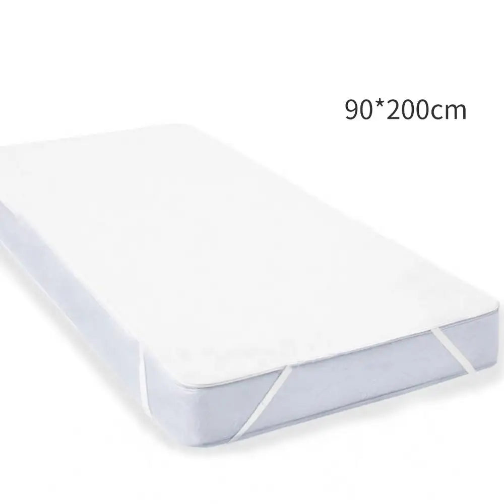 ALL Size Cotton Terry Waterproof Mattress Pad Cover Anti Mites Bed Sheet Waterproof Mattress Protector For Bed Mattress Topper.