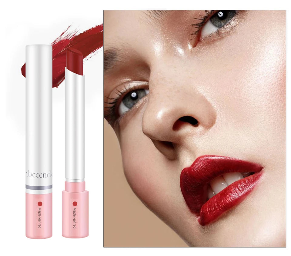 4 pcs/set Cigarette Lipstick Set Long Lasting Lip Glaze Matte Lip Gloss Waterproof Lip Stick Tube Nude Lip Tint Makeup Cosmetics.