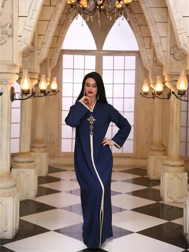 Ramadan Eid Hoodie Abaya Damen Dubai Luxury Islam Muslim African Dresses For Women Kebaya Caftan Marocain Robe Musulmane Femme.
