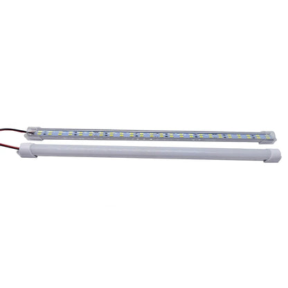 1PCS 12V/24V 24/48 LED Light Strip 330X15MM Hard Rigid Tube Bar Lamp IP65 Waterproof 5730-led bead Lights Strips For DIY.