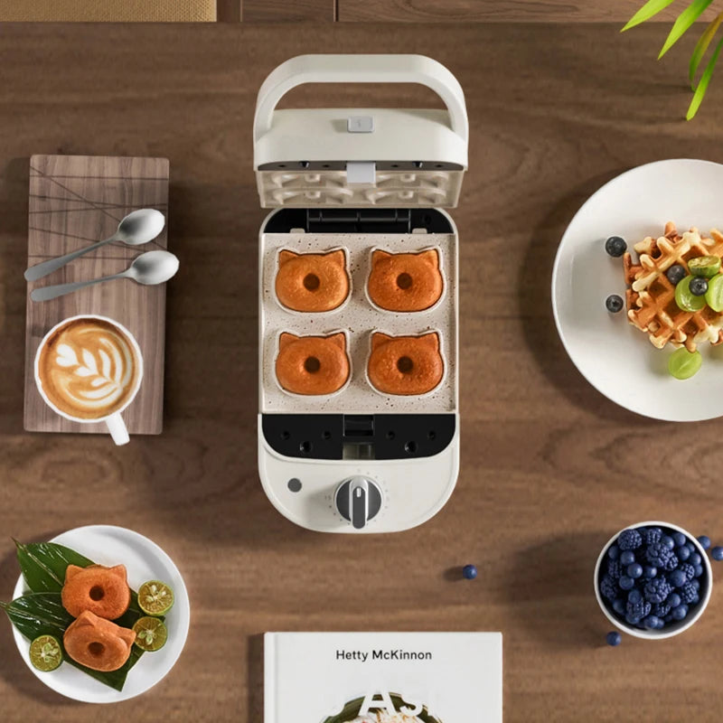 600W Electric Sandwich Maker Waffle Maker Multi-baker Breakfast Machine Toaster Baking Pancake Sandwichera Double Side Heat.