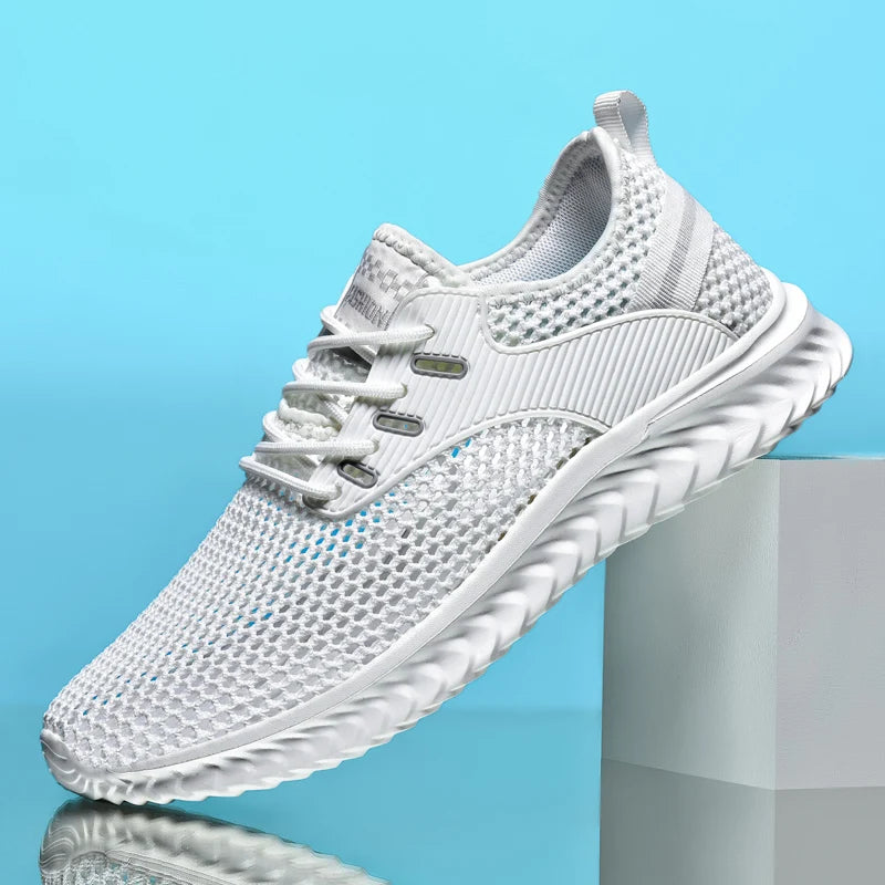 Sommer Herren Sneakers atmungsaktive und leichte Herren Casual Tennis Sneakers Hollow Mesh Herren Laufschuhe Tenis Masculino.