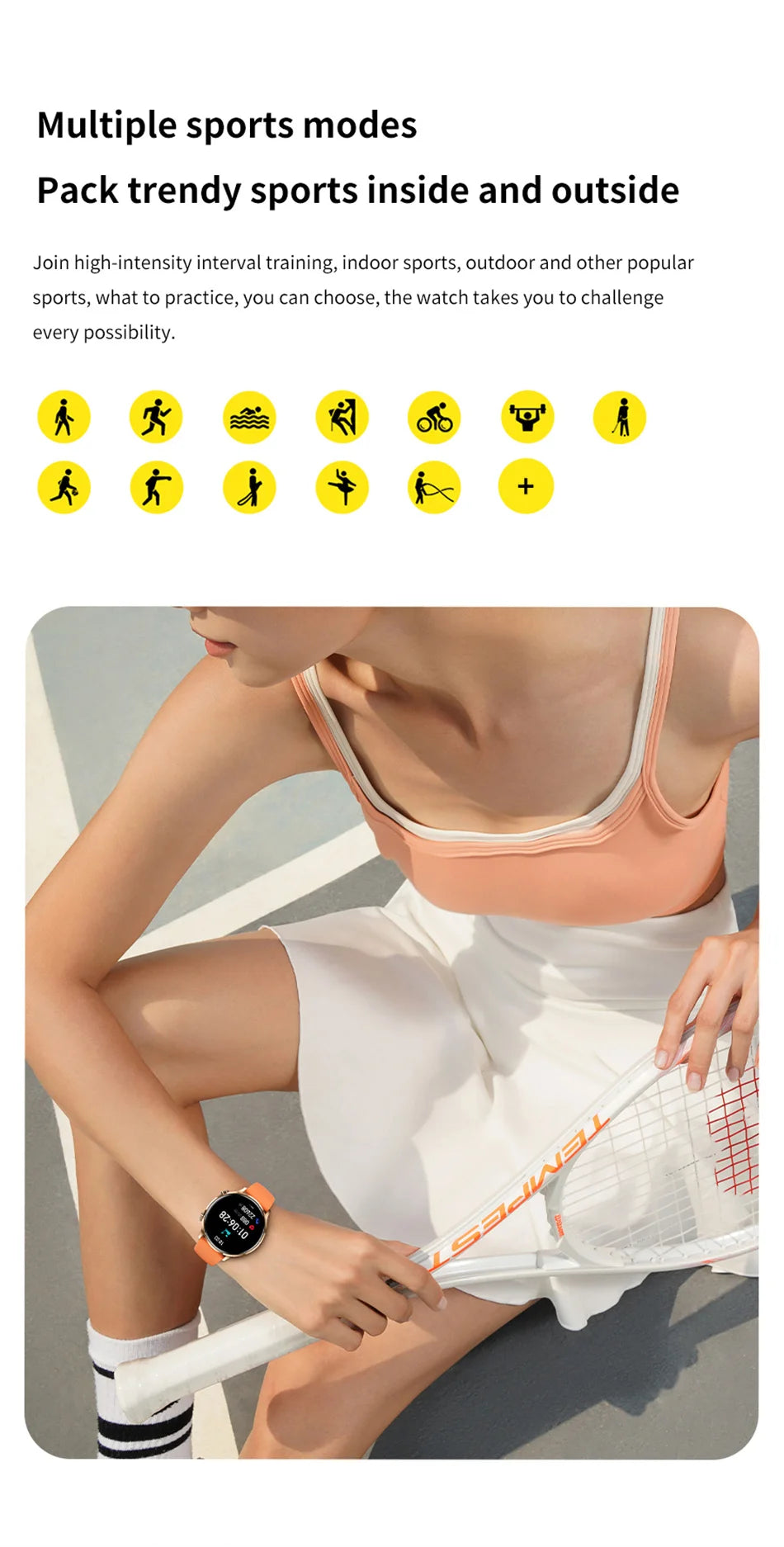 2025 New Smartwatch Women AMOLED HD Screen Always On Display Bluetooth Call IP68 Waterproof GPS Smart Men Watch For Android ios.